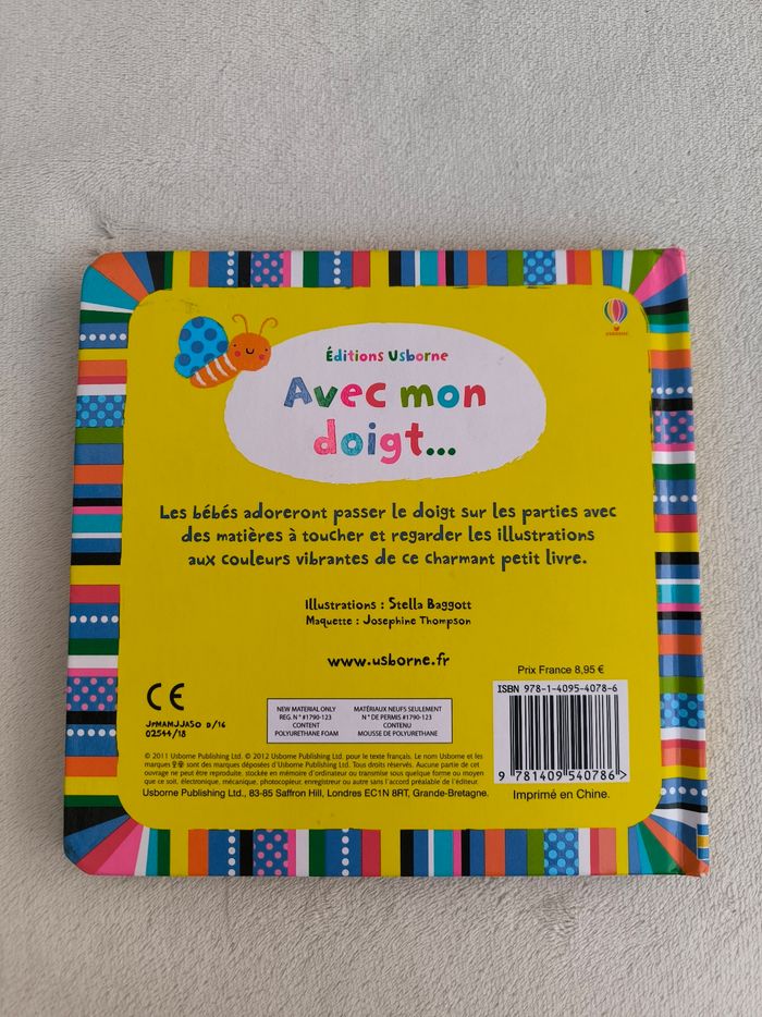 Livre Avec mon doigt Usborne - photo numéro 3