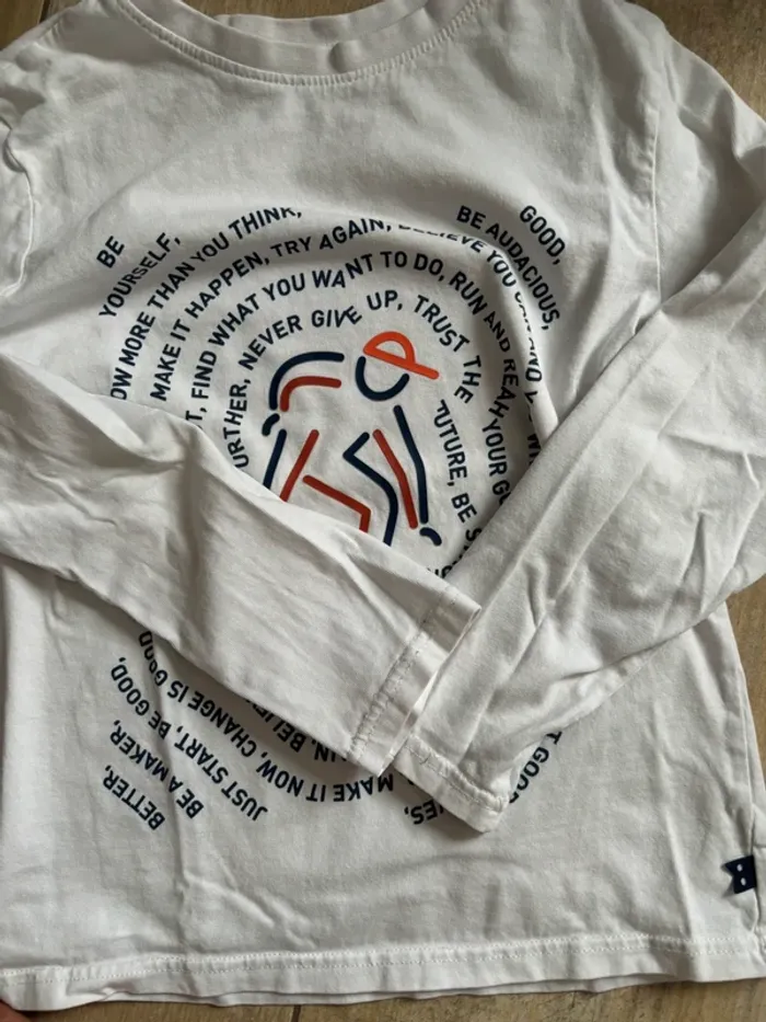 Lot tee shirt manches longues garçon - photo numéro 9