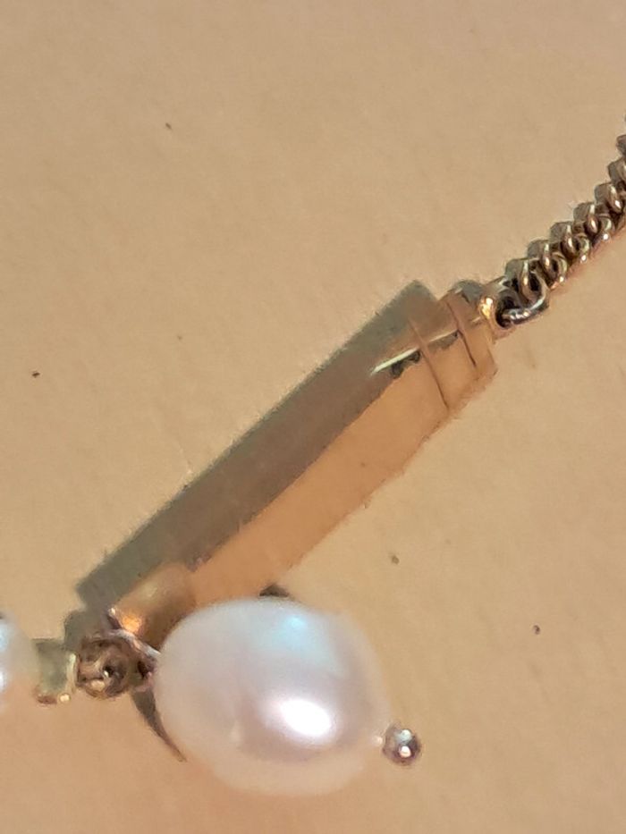 Ancienne gourmette art déco up cyclee - photo numéro 5