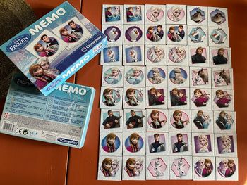Jeu Mémo La reine des neiges  Clementoni