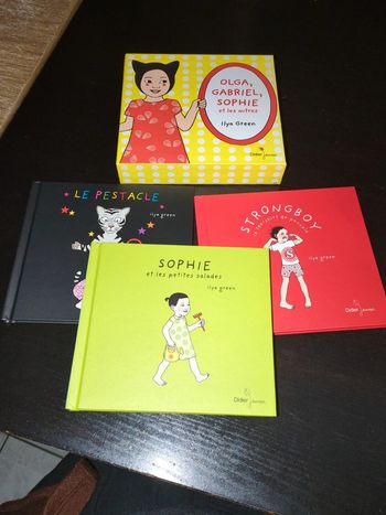 Coffret livre neuf Ilya green enfance drôle