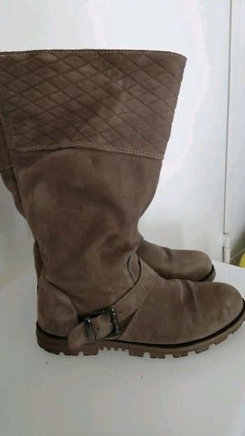 Bottes cuir femme