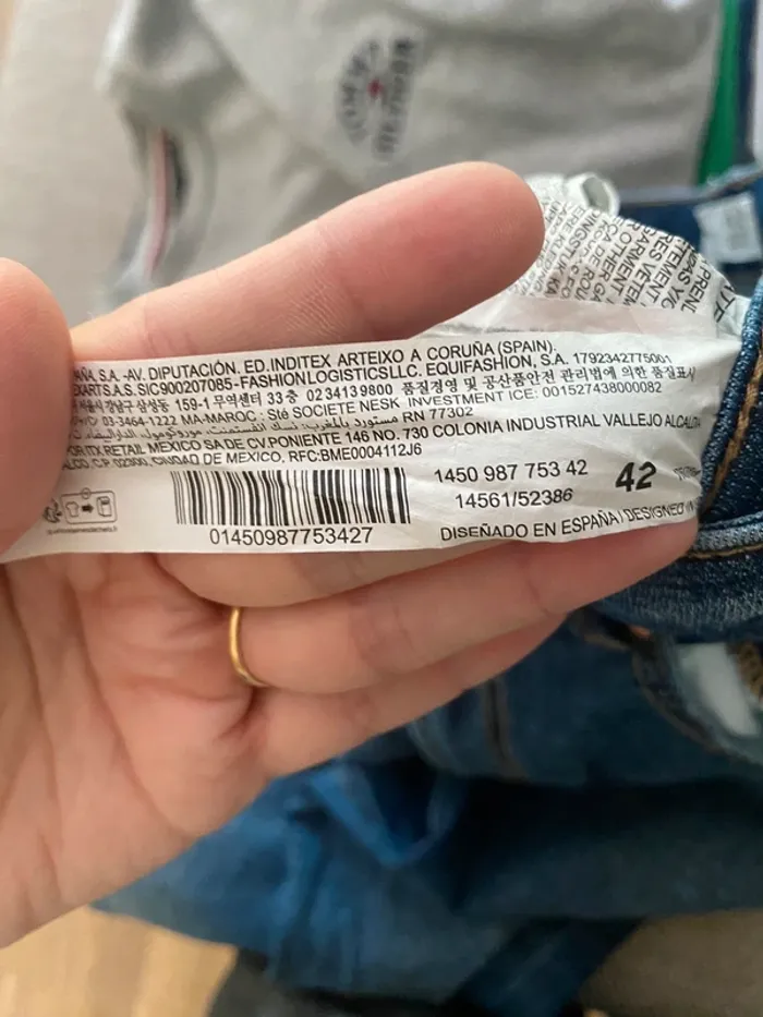 Jeans stradivarius taille haute - photo numéro 8