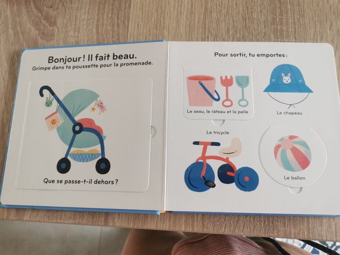 Lot de 2 livres pour bébé un imagier et la journée de bébé - photo numéro 8