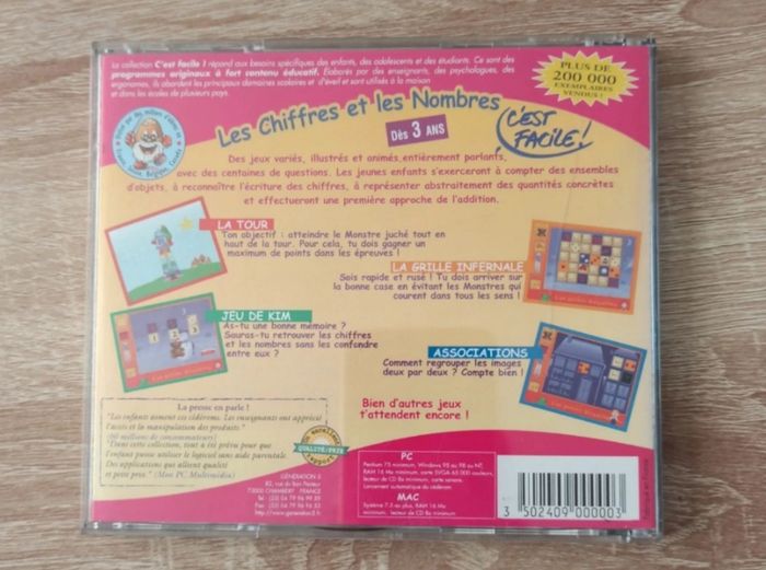 Lot jeux pc 3 ans+ - photo numéro 3