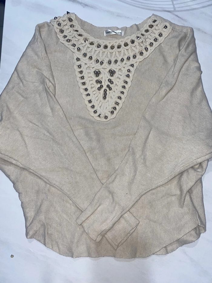 Lot de 3 pull clouté Taille unique - photo numéro 9