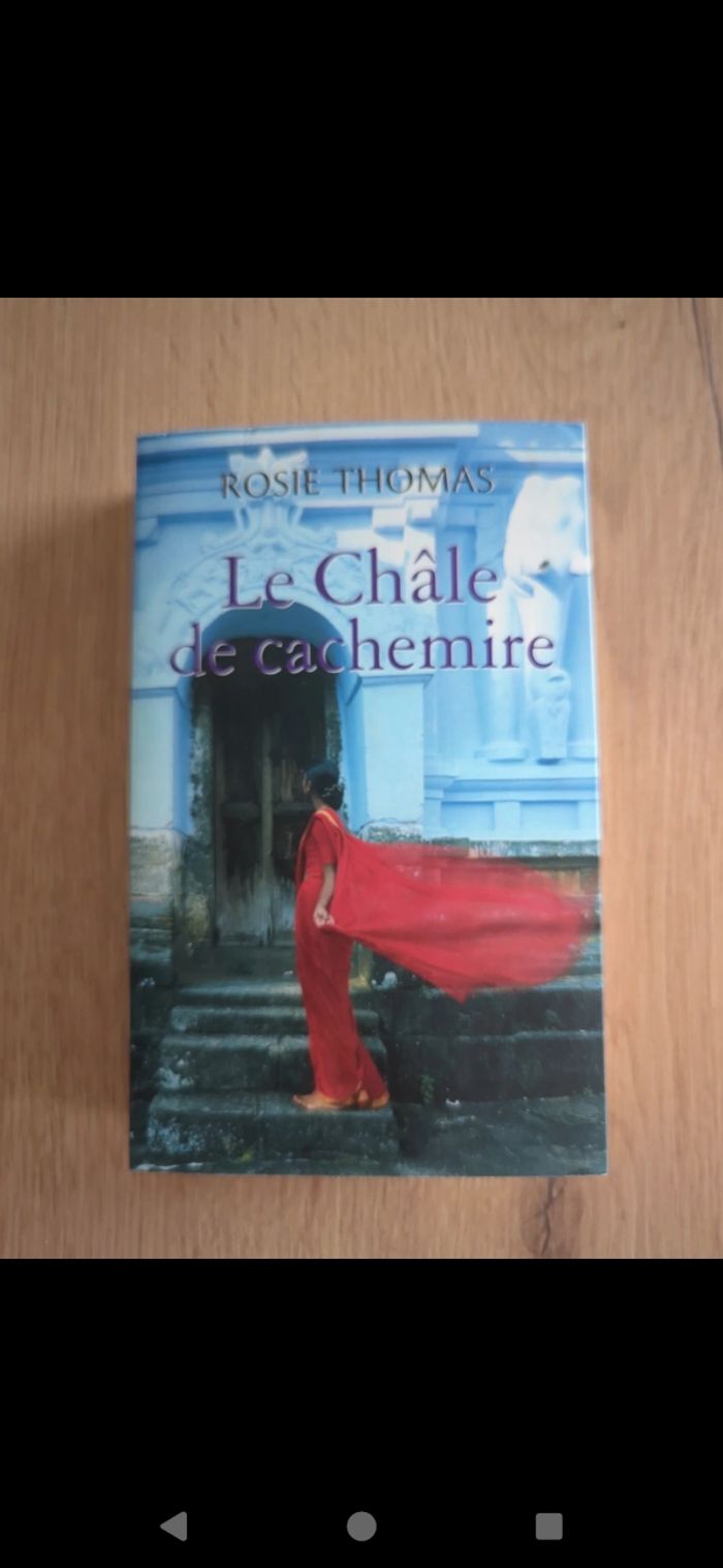 Livre le châle de cachemire rosie thomas.