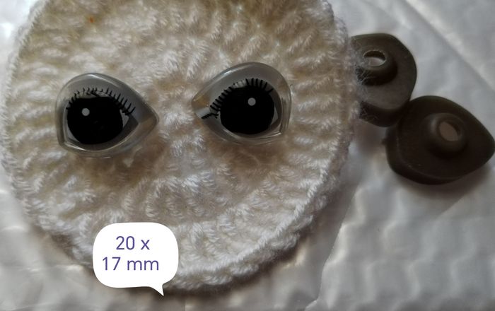 Yeux de sécurité 20 x 17 mm Amigurumis - photo numéro 4