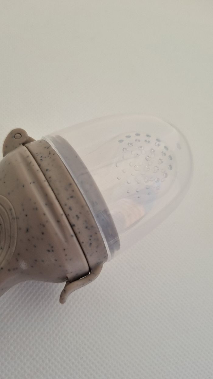 Grignoteuse bebe sable a pois sans bpa dès 4 mois neuf - photo numéro 2