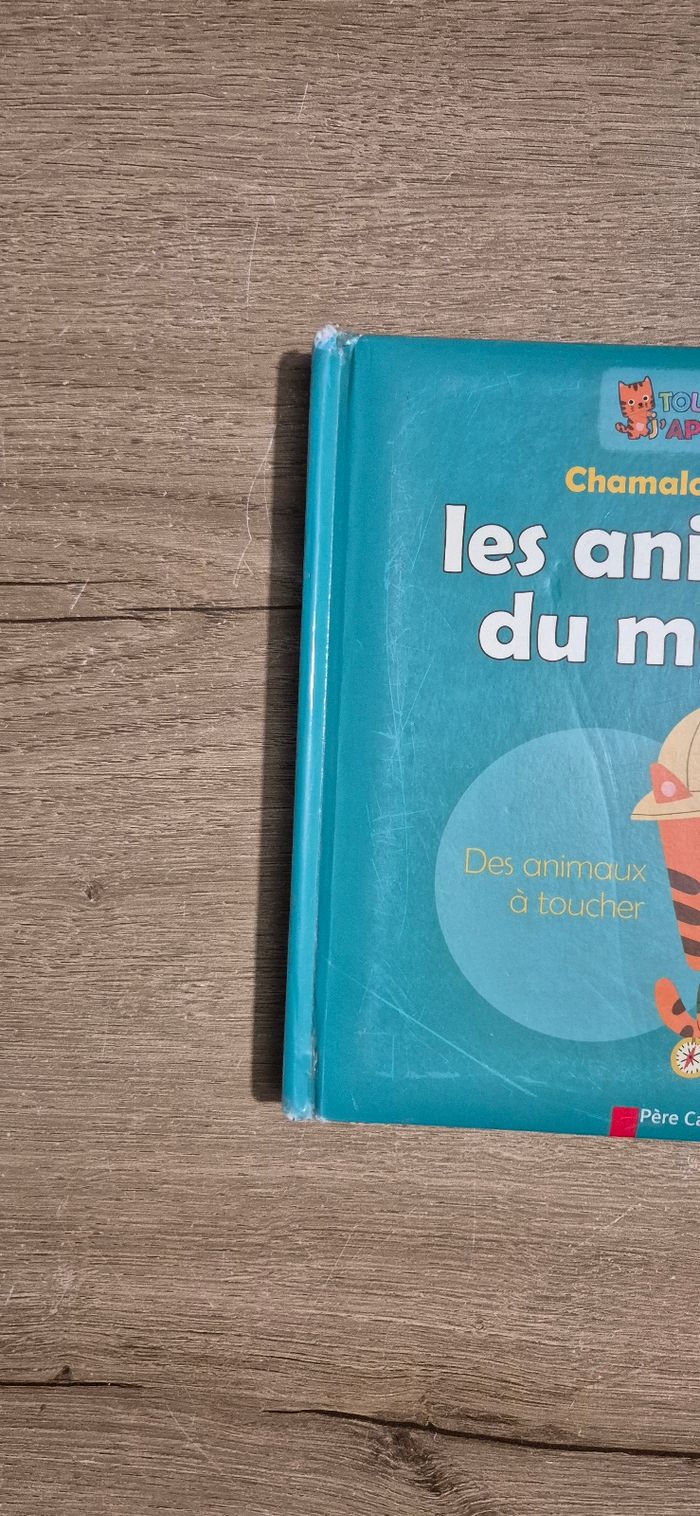 Livre à toucher Chamalo les animaux du monde - photo numéro 10