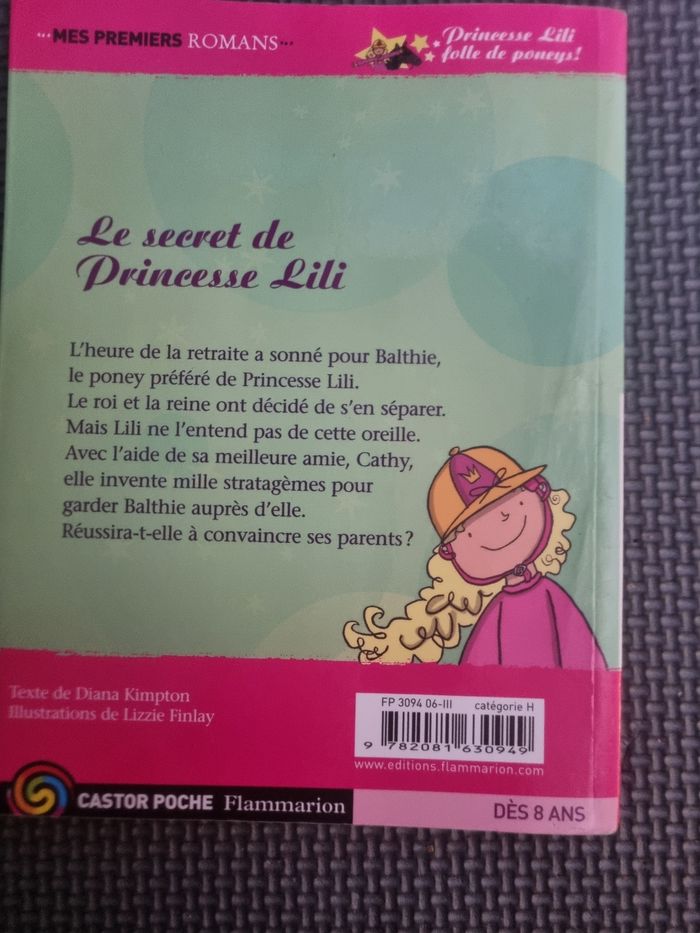Roman enfant Le secret de Princesse Lili dès 8ans - photo numéro 2