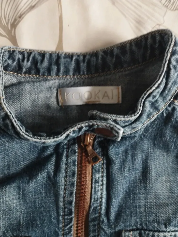 Veste en jean Kookaï 8 ans - photo numéro 4