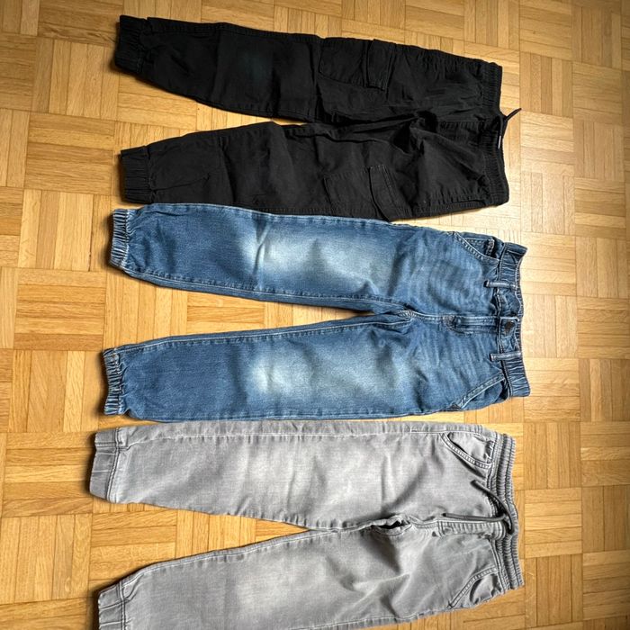 Lot 3 paire jeans garçon 6-7 ans - photo numéro 2