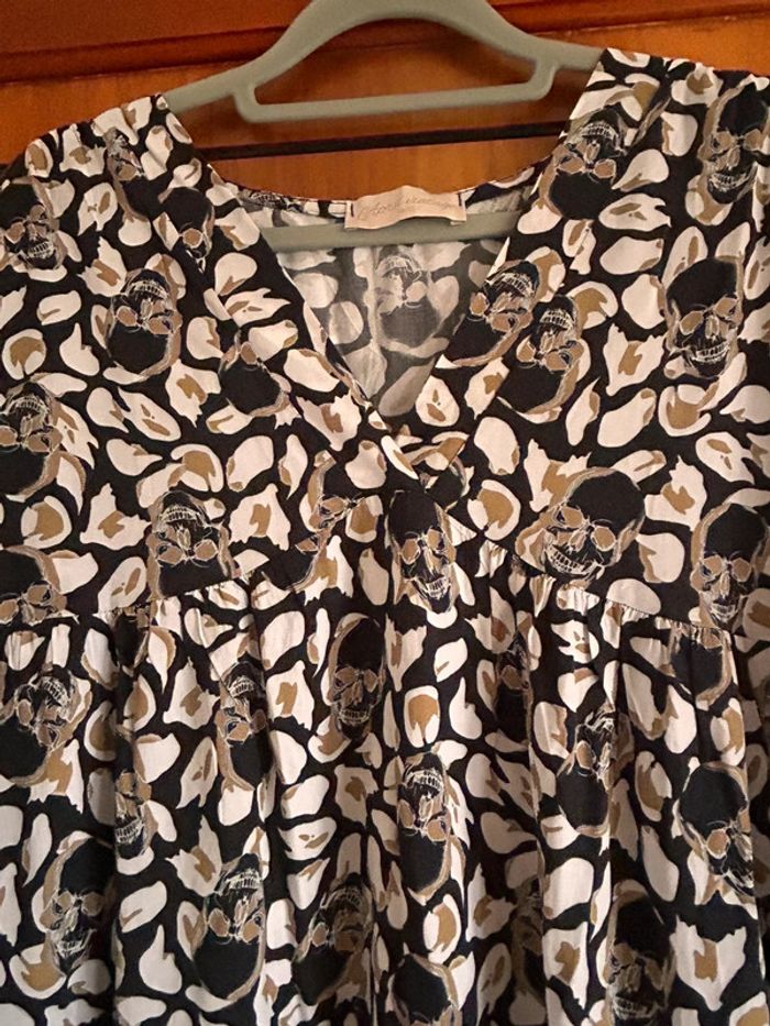 Longue robe skull April Vintage M/L - photo numéro 2