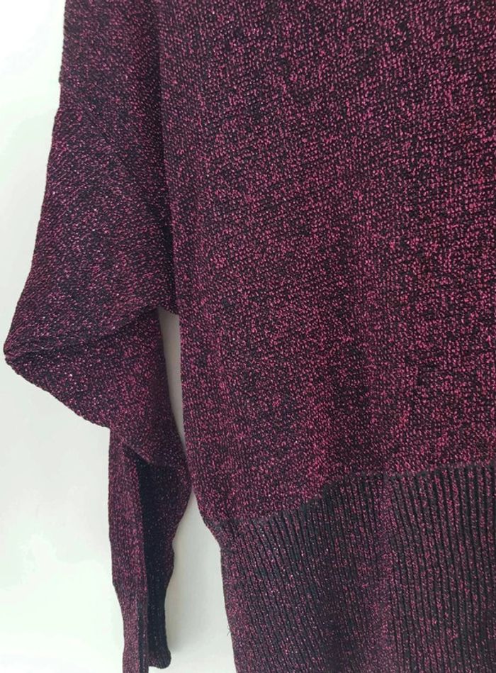 Pull coton fibre métallique pierre cardin taille 38 - photo numéro 5