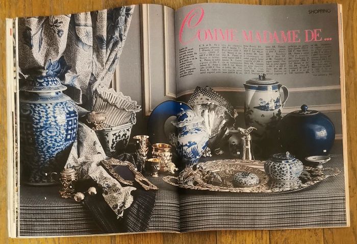 Ancien magazine Madame figaro 1985 N°12812 vintage - photo numéro 11