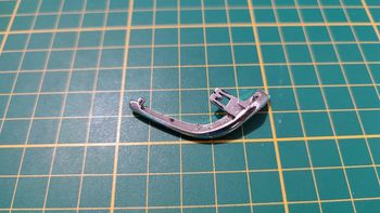 Pare-chocs arrière droit miniature Bburago Burago Lancia Aurelia B24 Spider 1955 1/18 1/18ème #C47