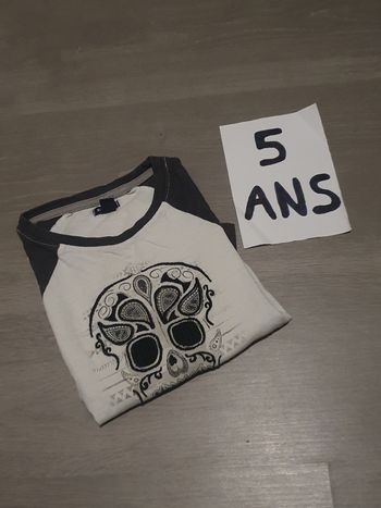 Maillot t-shirt 5ans garçon