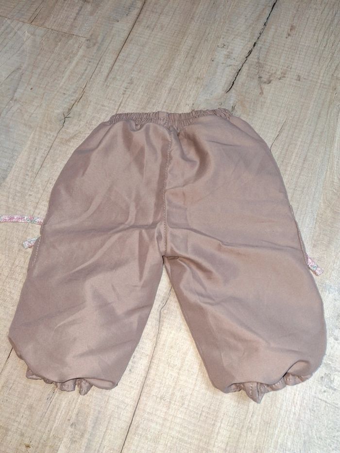 Pantalon gris fille 12 mois - photo numéro 3
