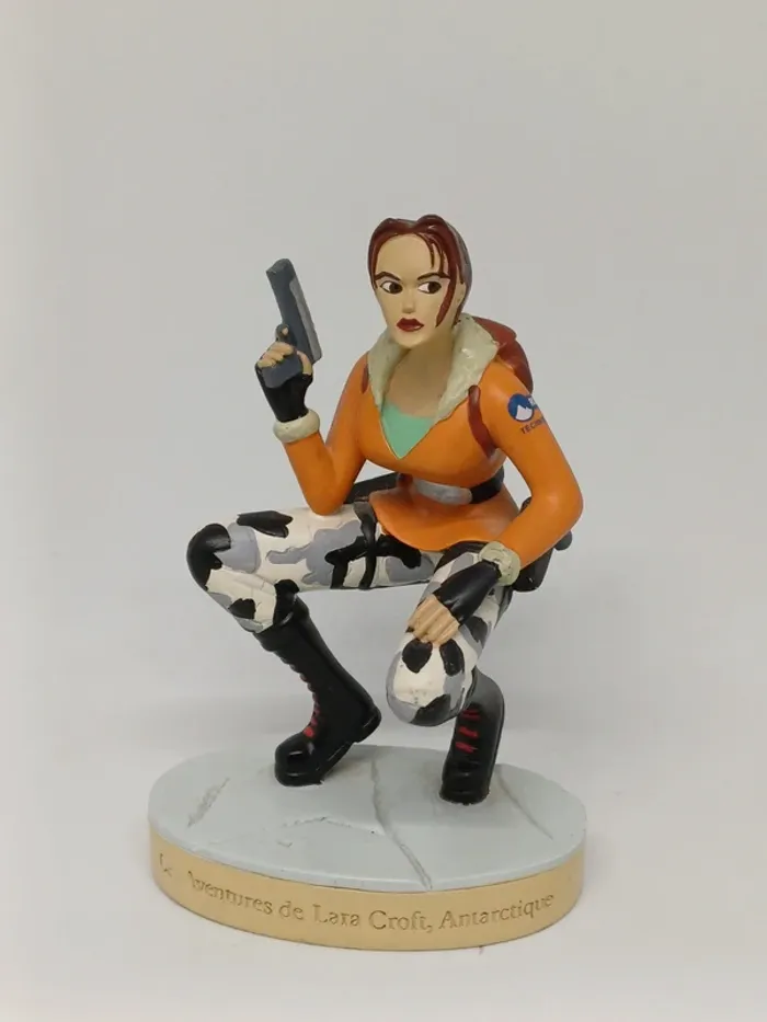 Figurine Tomb Raider - Les Aventures de Lara Croft Antarctique - Editions Atlas