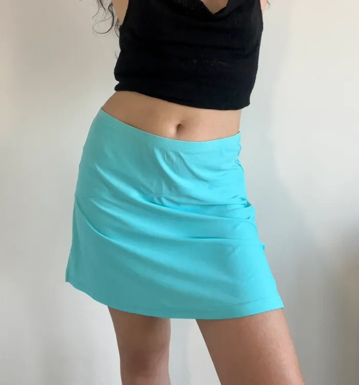 Jupe de plage bleue turquoise taille M - photo numéro 3