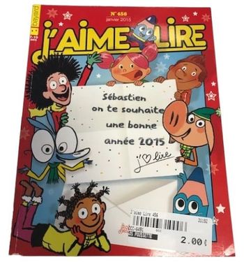 livre "j'aime lire bonne année" - OCCASION