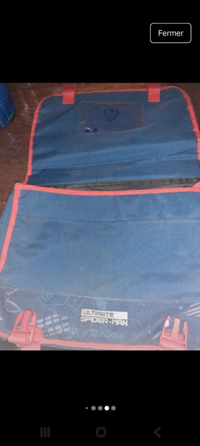 Cartable Spiderman - photo numéro 3