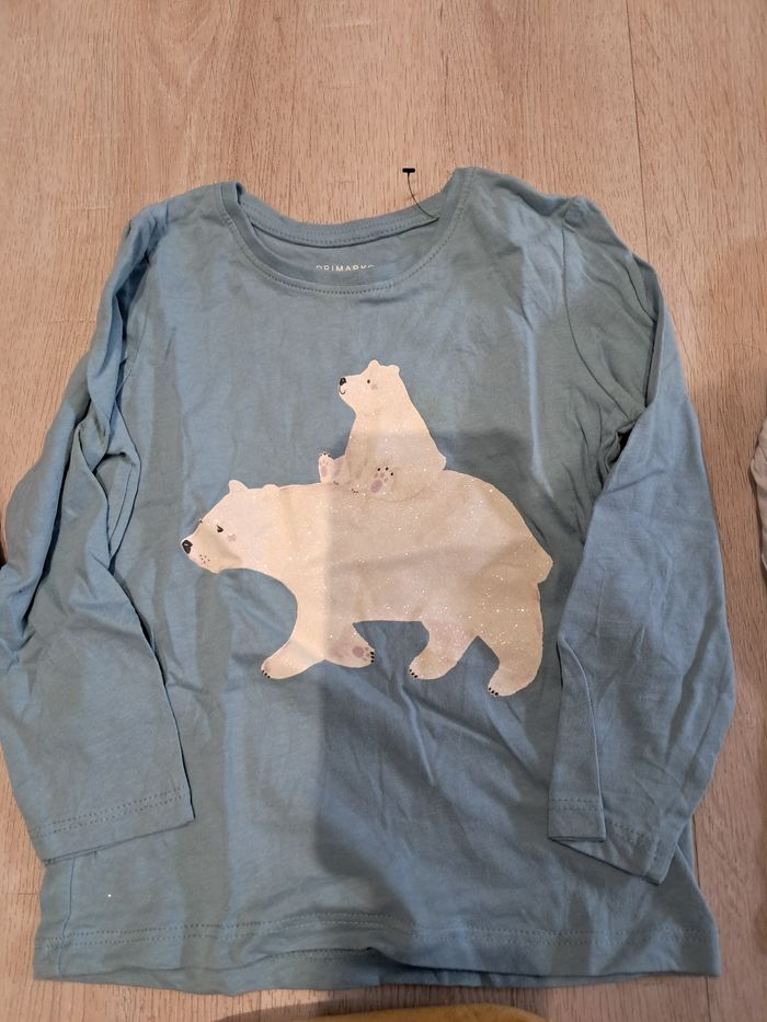 Lot de t-shirts manches longues 24mois 2ans neufs - photo numéro 9