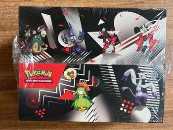 Display mini tin ev10.5 - foudre noir et flamme blanche - Pokemon - ev 10.5  - neuve et scellée