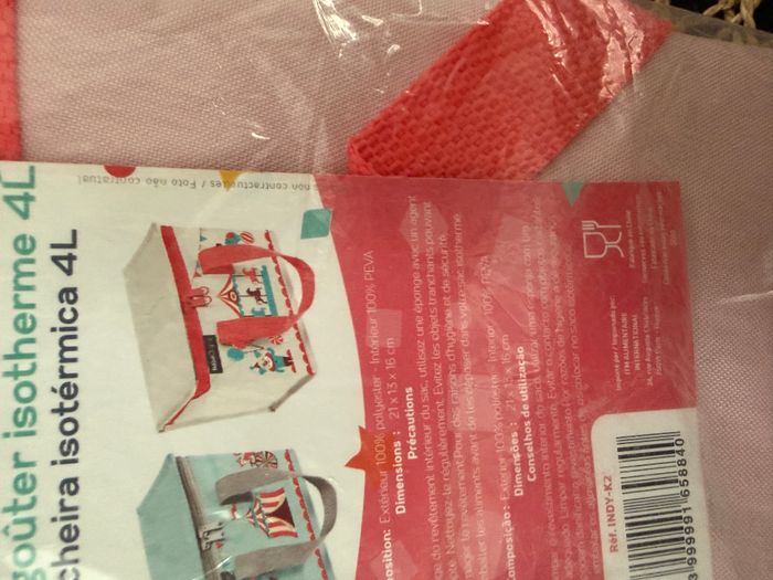 Sac à Lunch Isotherme 4l - photo numéro 3