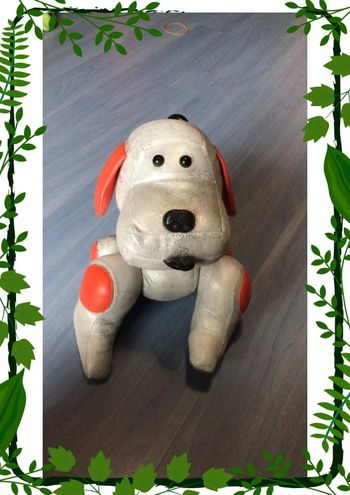 Peluche chien Sandy