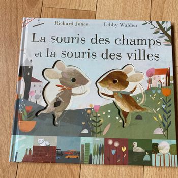 # livre# la souris des champs et la souris des villes