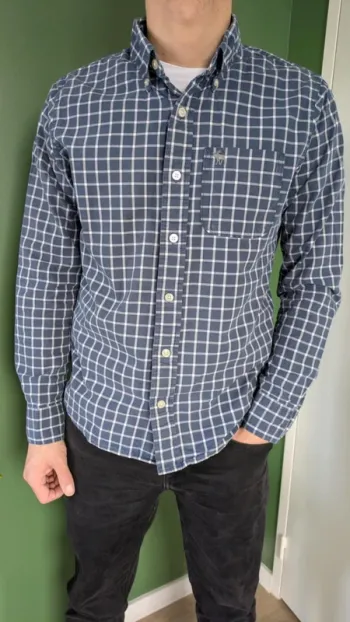 Chemise à carreaux Abercrombie & Fitch