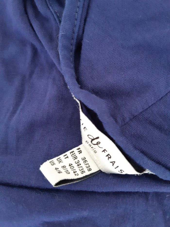 Robe bleue grossesse Envie de Fraise T36/38 - photo numéro 5