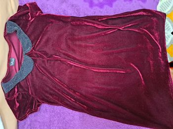 Robe en velours 10 ans