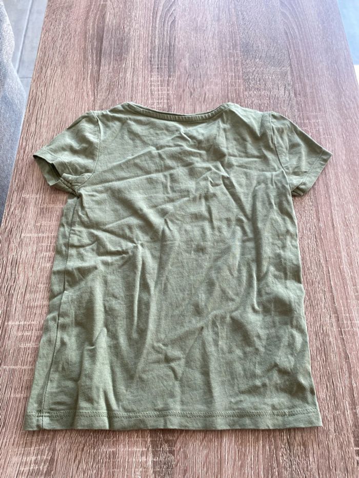 Teeshirt kaki 4 ans - photo numéro 3
