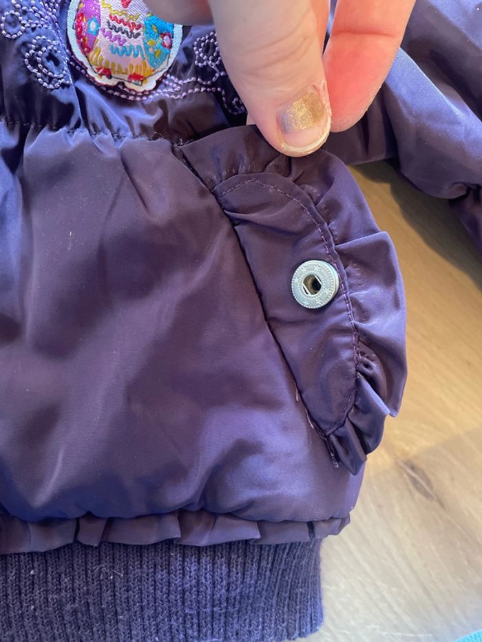 Doudoune polaire fille 12 mois - photo numéro 4