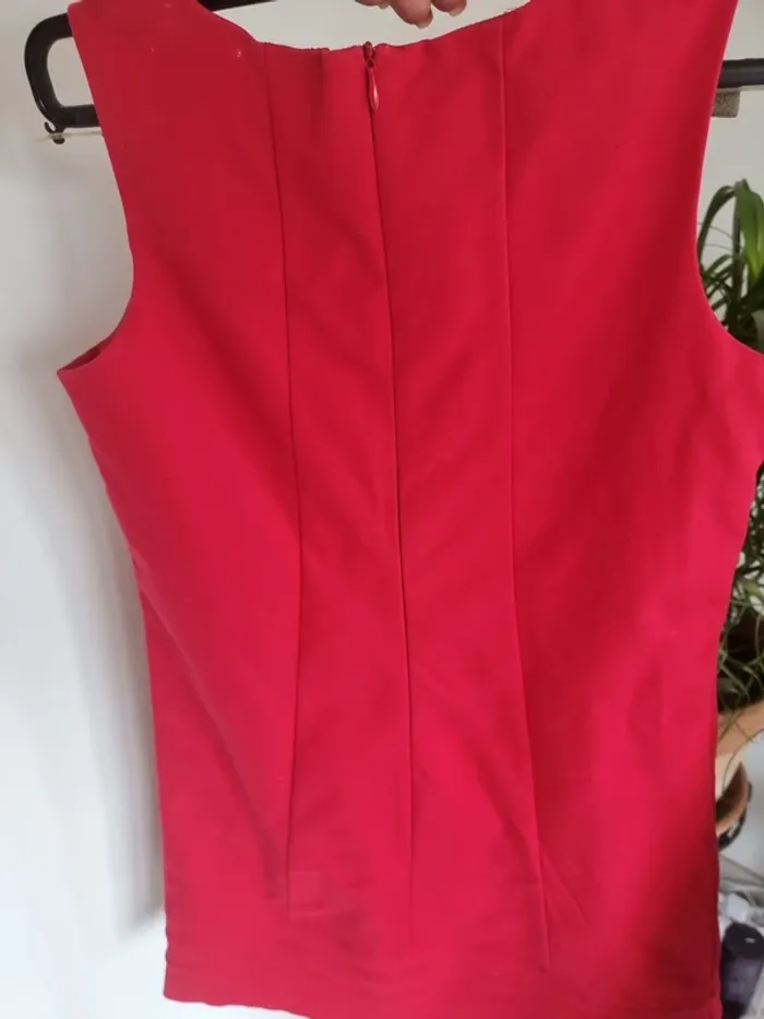 Robe rouge Naf Naf - photo numéro 3