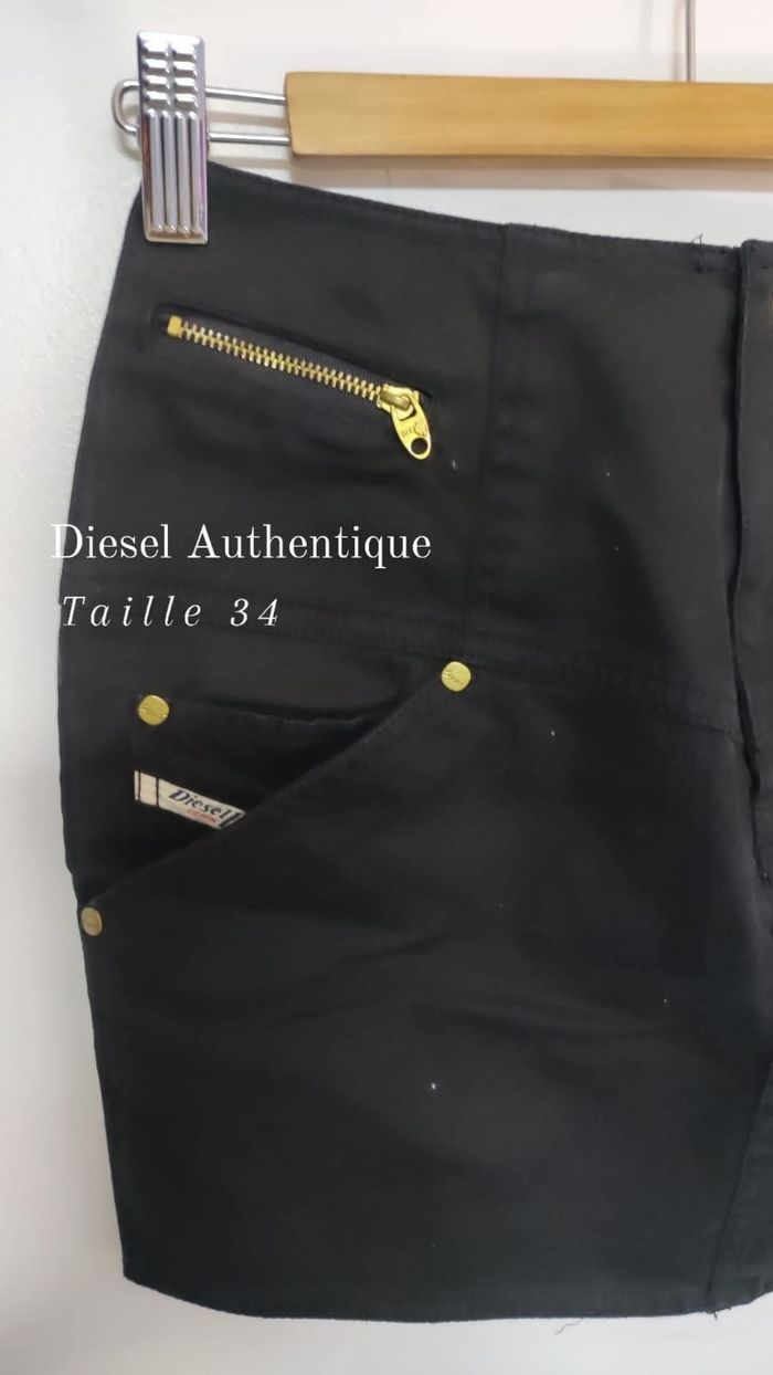 Jupe courte femme Diesel authentique neuf - photo numéro 4