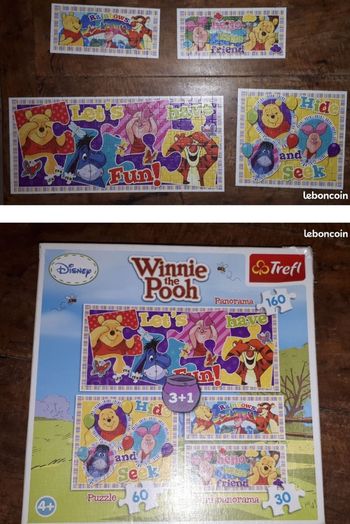 4 Puzzles winnie *