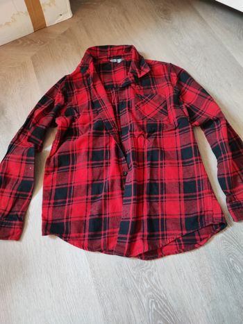Chemise type bucheron