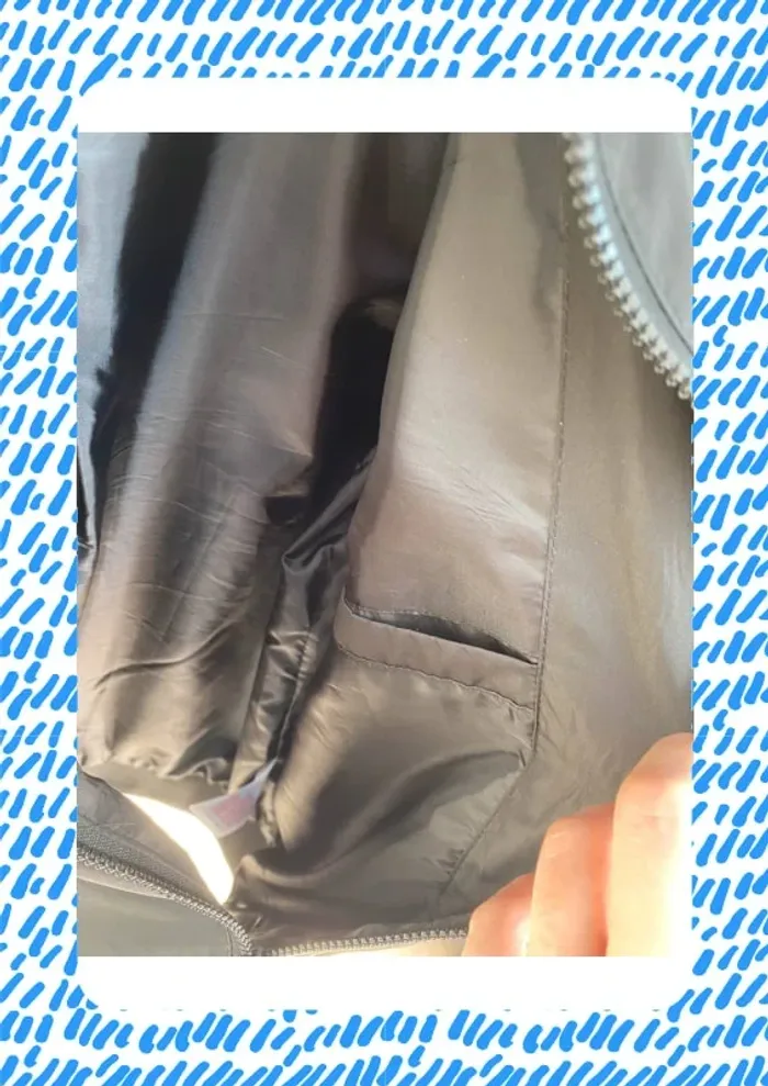 Blouson bomber Brave soul L noir - photo numéro 4