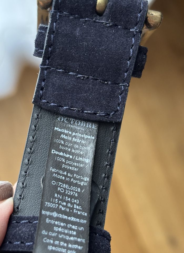 CEINTURE PORTE CARTE OCTOBRE EDITIONS - photo numéro 3