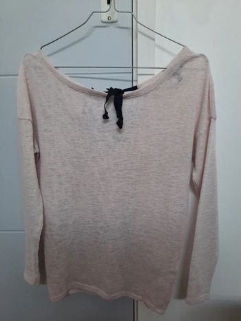 Pull rose clair Bershka - Taille S
