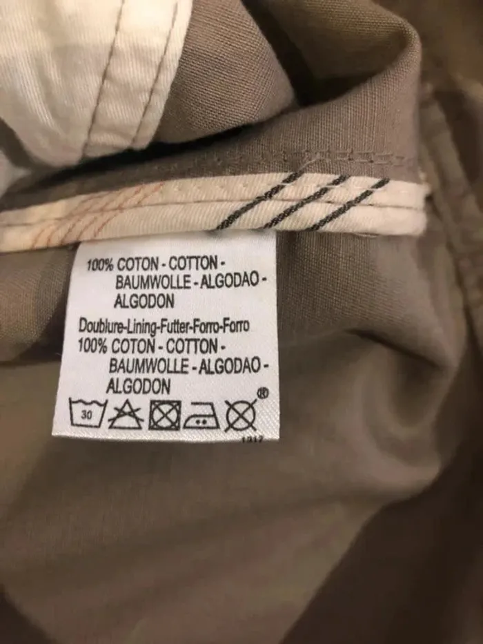 Aigle beige jacket Mens XL - photo numéro 13