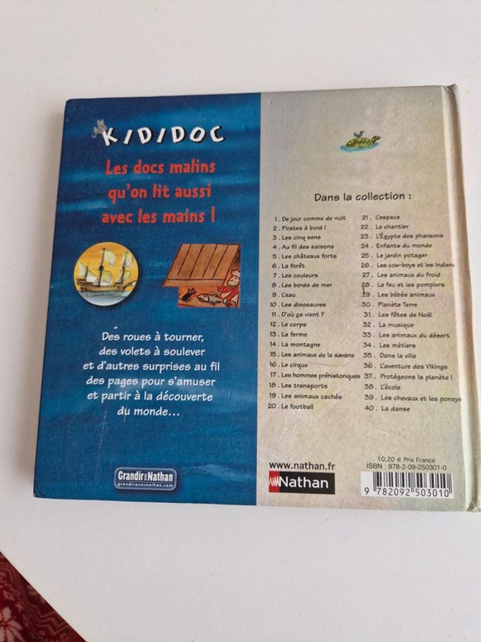 Livre enfants Kididoc Pirates à bord! - photo numéro 2