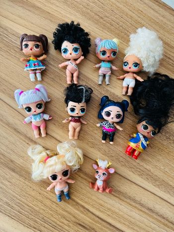 Lot de 9 poupées LOL surprise