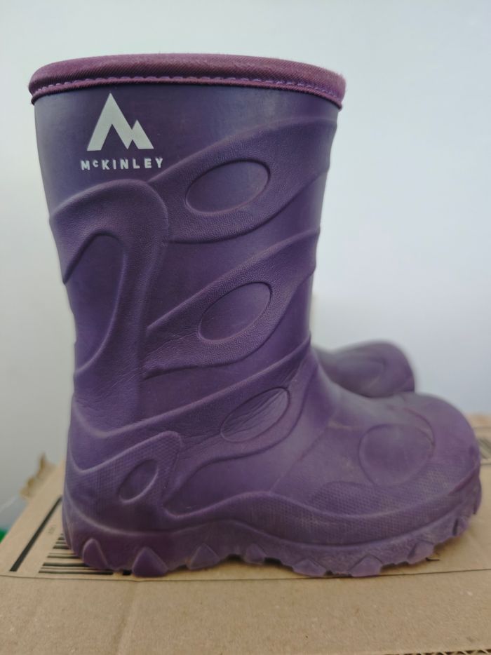 Bottes de pluie fourrées - photo numéro 3