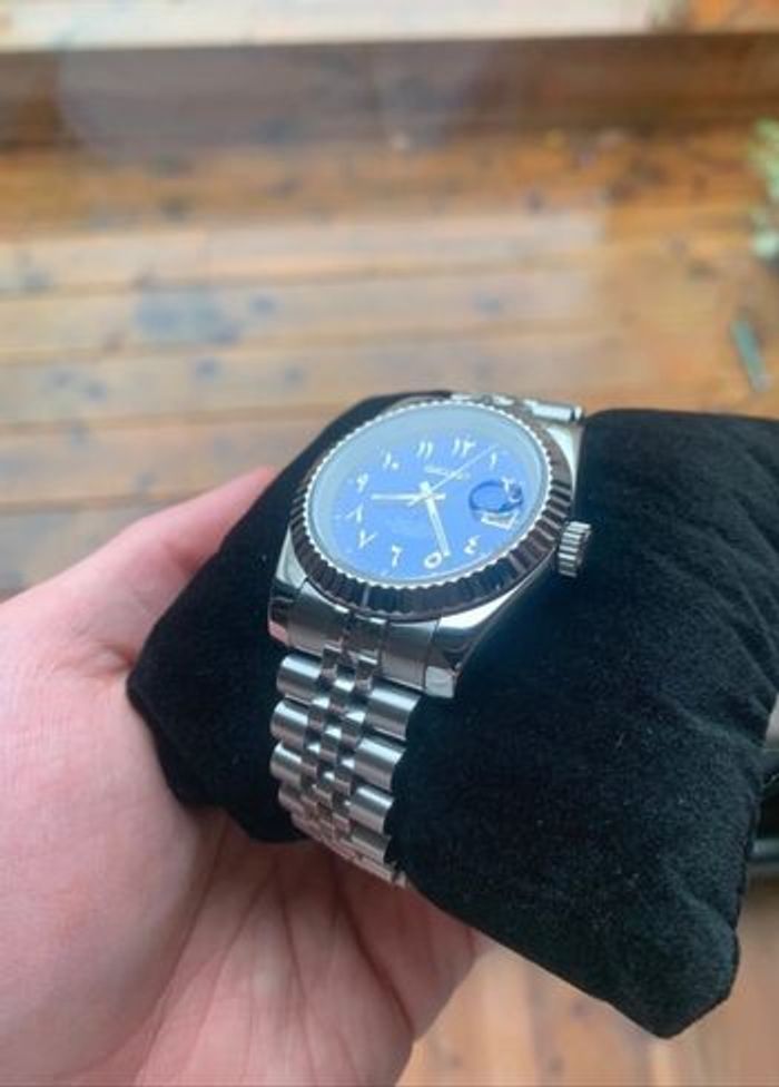 Seiko mod arabic dial bleu foncé - photo numéro 7