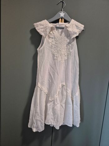Robe écru zara